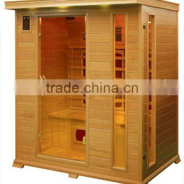 Red Cedar Far Infrared Solid Wooden Sauan Room ,customized Indoor Sauan Room photo-3