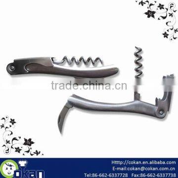 Stainless steel wine corkscrew/wine opener CK-D089