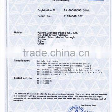 TPU Coated Stretch Waterproof Fabric for Rainwear/jacket photo-4