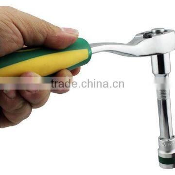 Best Selling 12pcs 1/2" Drive Socket and Ratchet Handle Set With High Quality photo-2