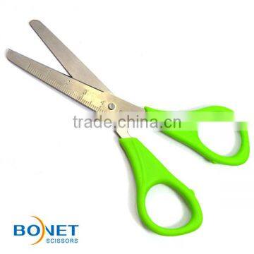 SSC0046 5-1/4" Ruler Scissor for Student Wholesale Scissors photo-2
