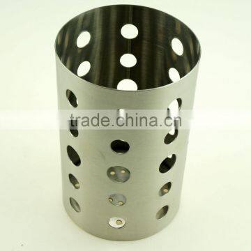 42126 Stainless Steel Chopstick Tube/ Kitchen Utensil Holder / Chopsticks Holder photo-2