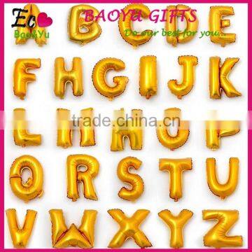 16 Inch Foil Balloons Party Decorative Foil Balloons Number Letter Foil Balloons