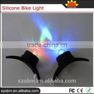 Multi-Color Bicycle Headlight Silicone Bike Light For Safety Travel