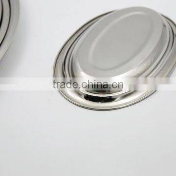 Oval Stainless Steel Plate & Dishes for Sale photo-4
