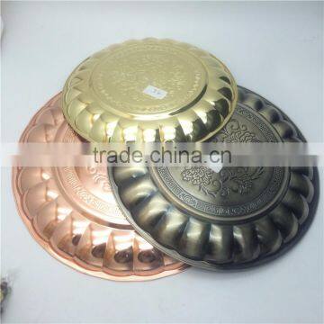 Hot Sale High Quality Decorative Stainless Steel Tray for Wedding photo-5