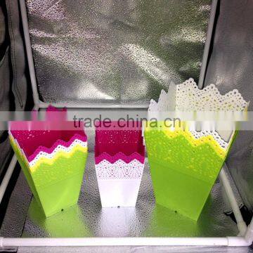 Square Plastic Flower Pot Series photo-2