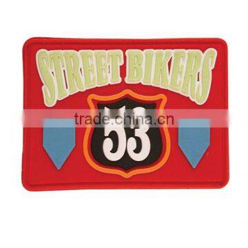 Soft PVC Label for Garment Soft PVC Trademark