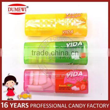 YIDA Plastic Portable Botlle Fruit Fresh Xylitol Chewing Gum Candy