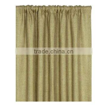 passe-partout burlap linted curtains drape panel