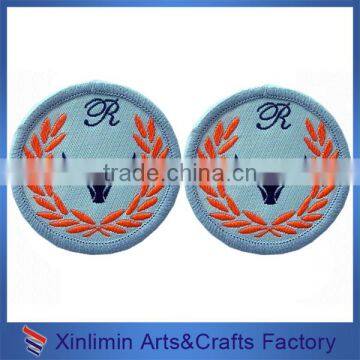 Hot Sale Custom Pattern And Back Woven Fashion Patch