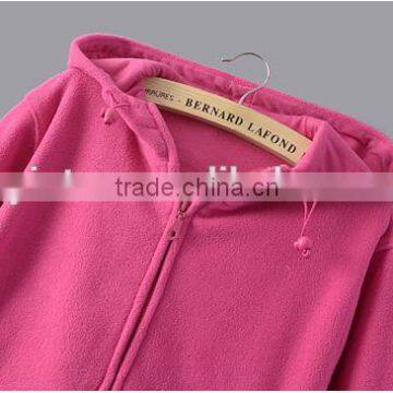 2016 Professional Polar Fleece Manufacturer From JIangxi Province,100% Polyester,DTY 150D/96F 280g Polar Fleece Women Coat 2015 photo-4
