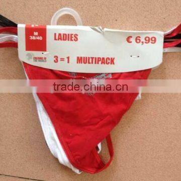 Wholesale Sexy T-back Lingerie Women's Fashion Sexy Briefs Underpants photo-2