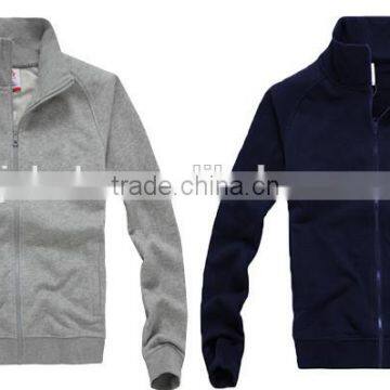 Custom Wholesale Blank High Quality Plain Screen Print Men Sports Hoodies Without Hood photo-3