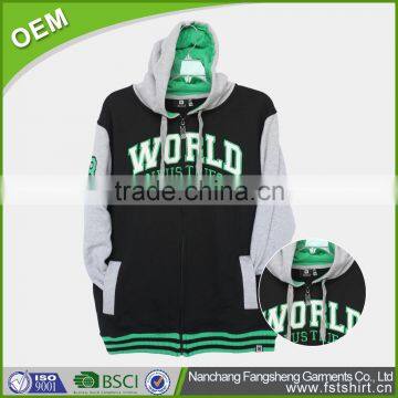 Custom Pullover Hoodies Dark Grey Fleece Hoodies Winter Thick Long Sleeve Hoody