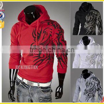 Promotion fashion long sleeve hoodie men four color printting hoodie OEM/ODM High quality mens hoodies/custom hoodies for mens