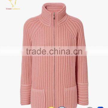 Most Popular Rib Long Wool Womens Warm Winter Coats photo-3