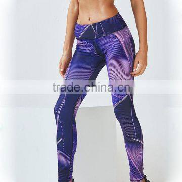 Ladies tight compression leggings customized hot sale