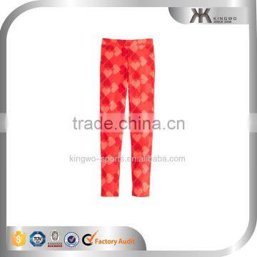 Kid Lace Designer Red Leggings Designer photo-6