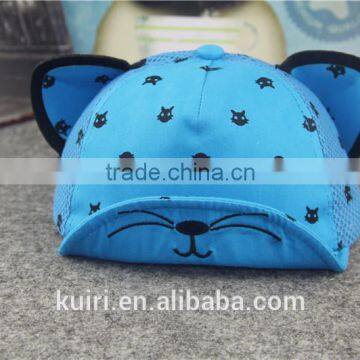 Unisex Kid Child Baseball Cap Snapback Hat Cute Cat Ears Cap photo-6