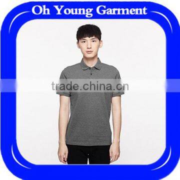 2017 Men Polyester Cotton Shirt Custom Men Polo Shirt 180gsm Promotional T-shirt