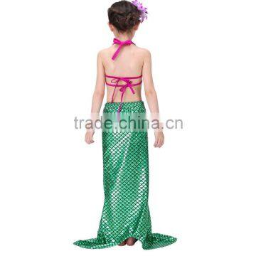 S64835A New Baby Girls Swimwear Bikini Children Mermaid Design Swimsuit photo-2