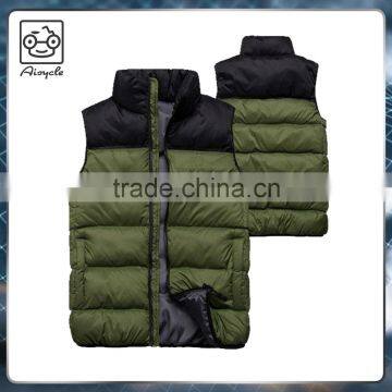 Mens wholesale ultralight sleeveless down jacket