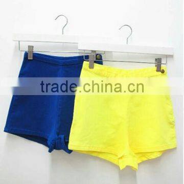 Runwaylover Europe Style 2017 Ladies Fashion 100% Cotton High Waist Shorts With Side Zipper photo-5