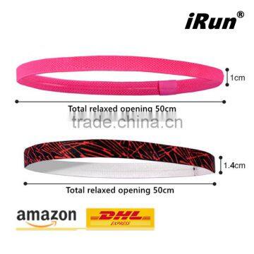 Colorful Gymnastics Gym Dance Slim Nylon Lycra Head Hair Band Sweatband - NEW Style Headband for Yoga - EBay/Amazon Supplier photo-5