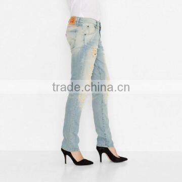 2015 New Fashion Popular Women Slim Denim Jean photo-3
