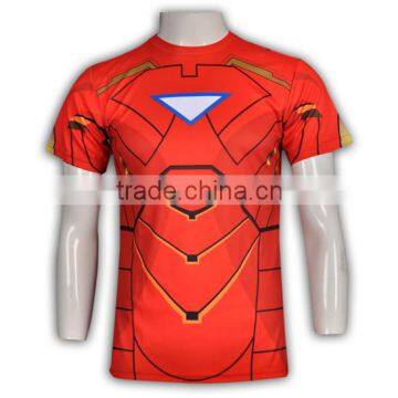 BSCI/ISO9001 Factory Dry Fit Breathable Fabric Italy Sublimation Ink Hotsale Cheap Sublimation Prints on t Shirts photo-3