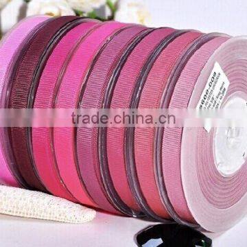 hi-ana ribbon 9 new color and design 100% polyetsre grosgrain ribbon for gift wraping