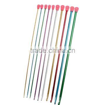 Cheap Wholesale Mixed Color Aluminum Oxide Crochet Hooks Set photo-2
