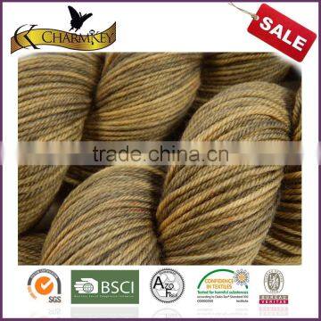 baby angora yarn in hand knitting