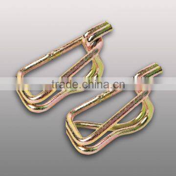 1.5" swan hook, double J hook, cargo lashing hook