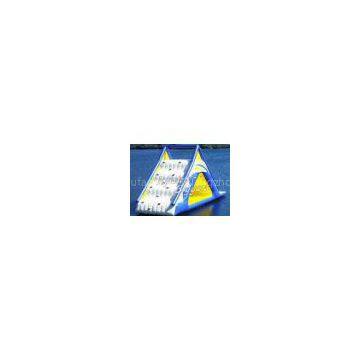 Aqua Floating Slide Inflatable Water Game For Commercial Pond , EN14960 Brazil