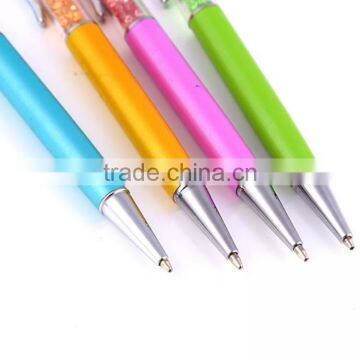Latest New Modern Promotional Crystal Metal Ball Pen Gift photo-3