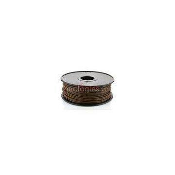 Makerbot / UP 3D Printing 1.75mm PLA Filament Wood High Strength , 2.2lb / Spool