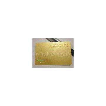 Golden PC / SIM card material , A4 inkjet pvc sheet for plastic card 1.42 density