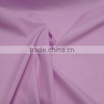 CARDED T65C35 110X76 bleached white and plain dyed shirt fabric