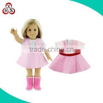 Wholesale OEM design 18" girl doll clothes