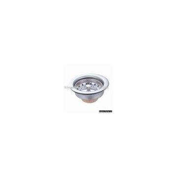 Stainless steel sink strainer