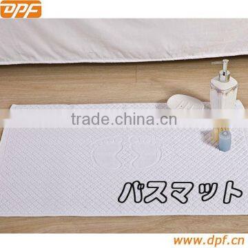 cotton thin bath mat set