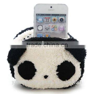 Cute Panda plush animal shaped mobile holder