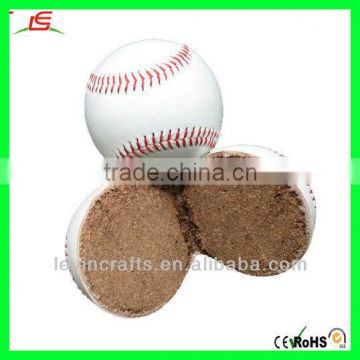 100% Handmade PU Baseball Stuffed with Cork 7.28cm Baseball for Games Baseball Toys