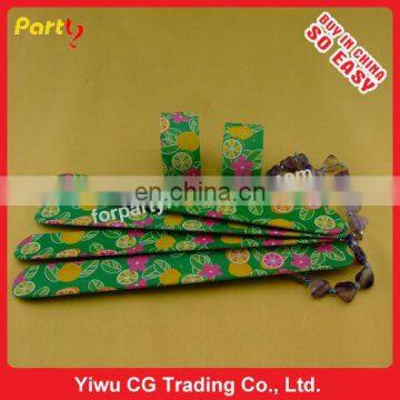 CG-BR091 Lovely girl silicone slap bracelet