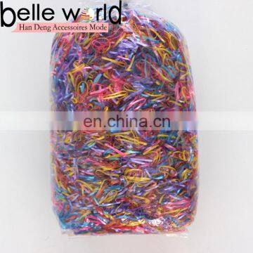 Wholesale hair band elastic hair bands mix color rubber