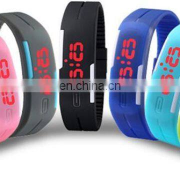 Godbead Brand Creative Minimalist Leather Touch Screen LED Watch Men and Women Lovers Watch Smart Electronics Watches photo-4