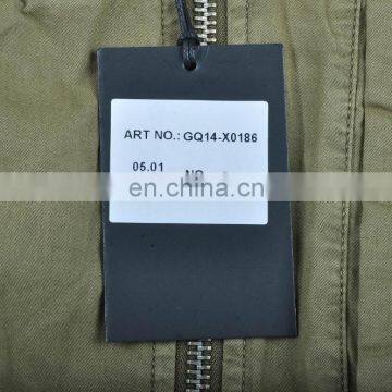 Mens Spring Slim Fit Handsome Military Style Denim Embroidery Bomber Jacket photo-6