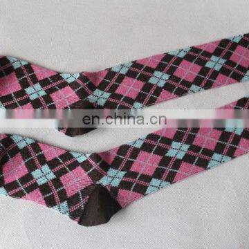 2016 Popular Houndstooth Slim Fit Boot Socks Custom Ladies Long Socks photo-4